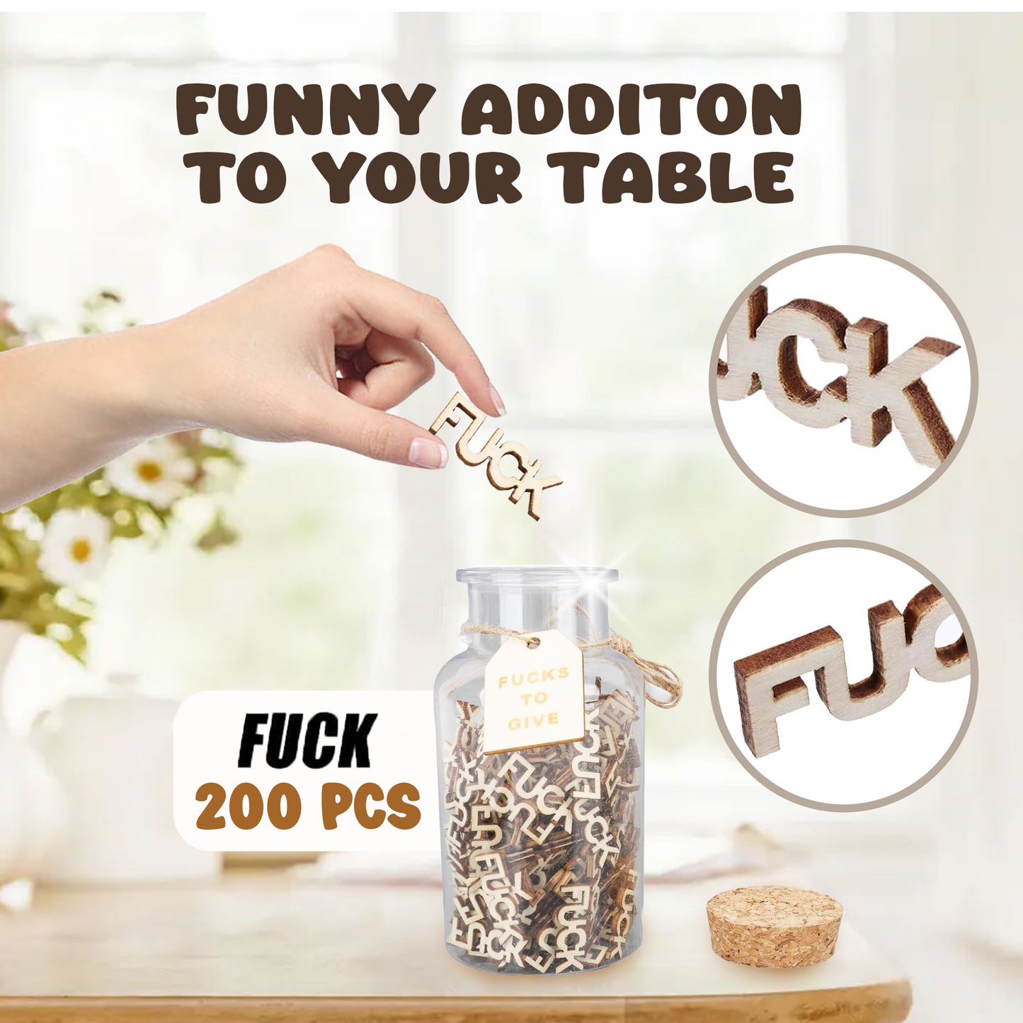 Jar of Fucks (5oz) - Gift Jar